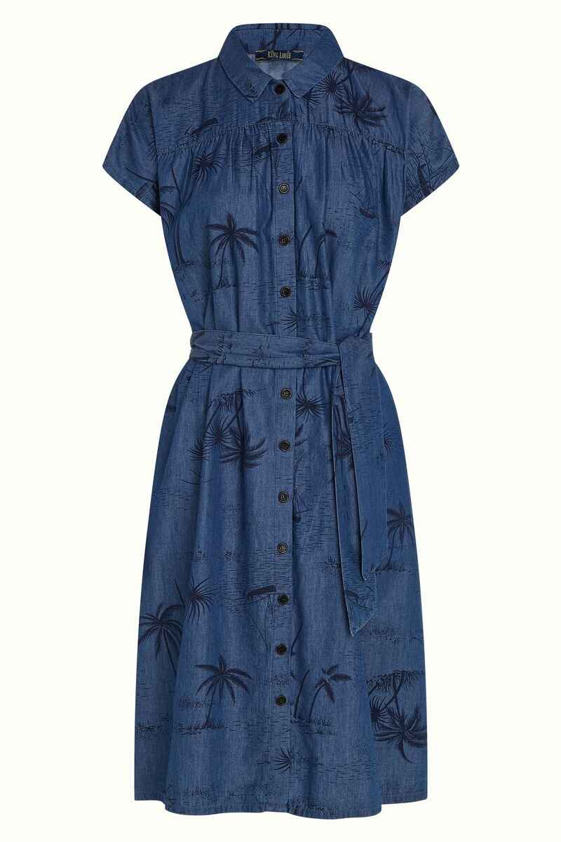 KING LOUIE Amy Daytrip Dress DBlue