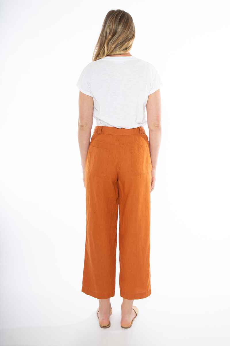 JUMP Linen Jeans Copper