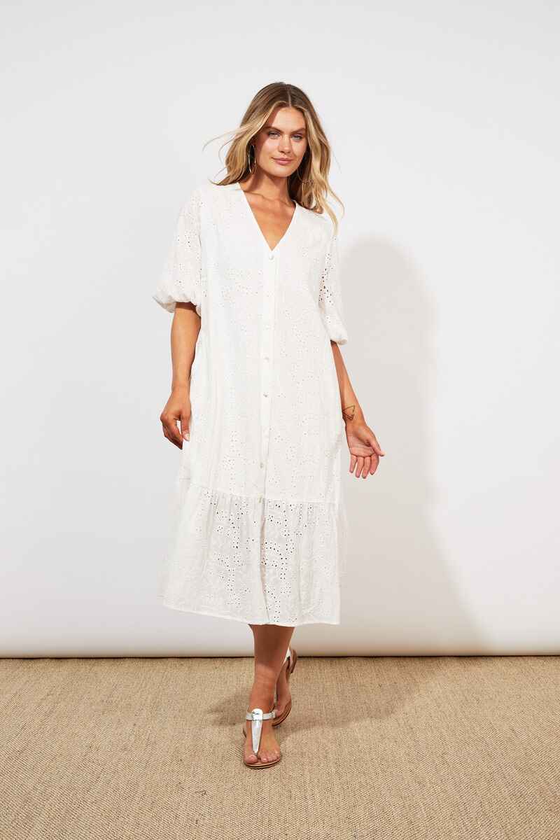 HAVEN Naxos Dress Coconut