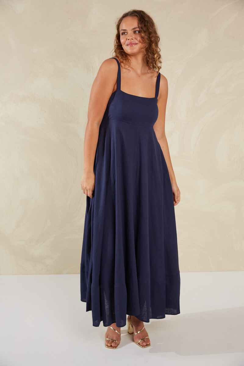 HAVEN Sardinia Maxi Dress Riviera