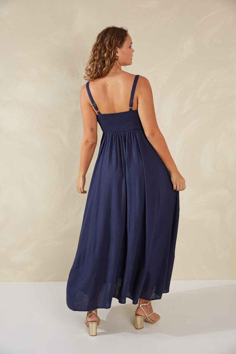 HAVEN Sardinia Maxi Dress Riviera