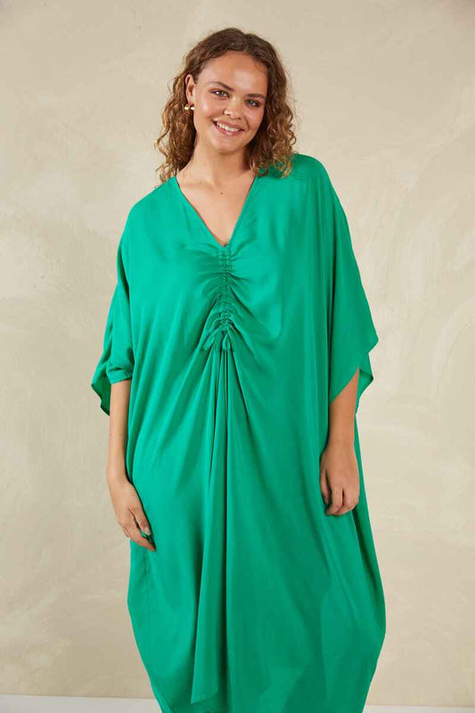 HAVEN Lipari Kaftan Verde