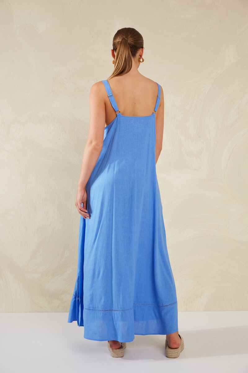 HAVEN Florence Tank Maxi Dress Coast