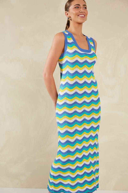 HAVEN Amalfi Maxi Dress Gelato