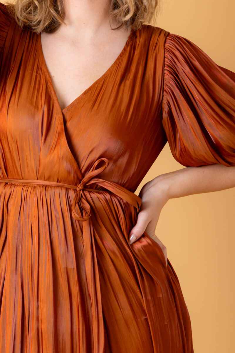 AMAYA Jazz Maxi Dress Rust