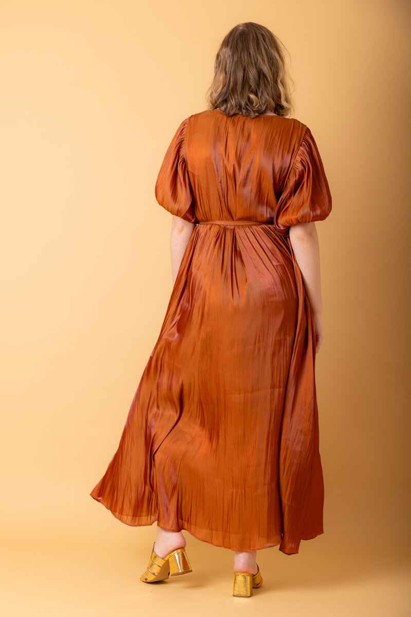 AMAYA Jazz Maxi Dress Rust