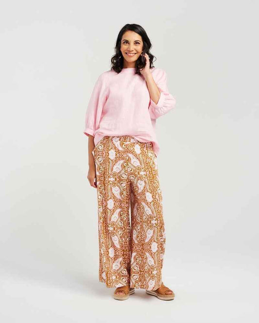 BLACKSTONE Palazzo Pants CrysRose