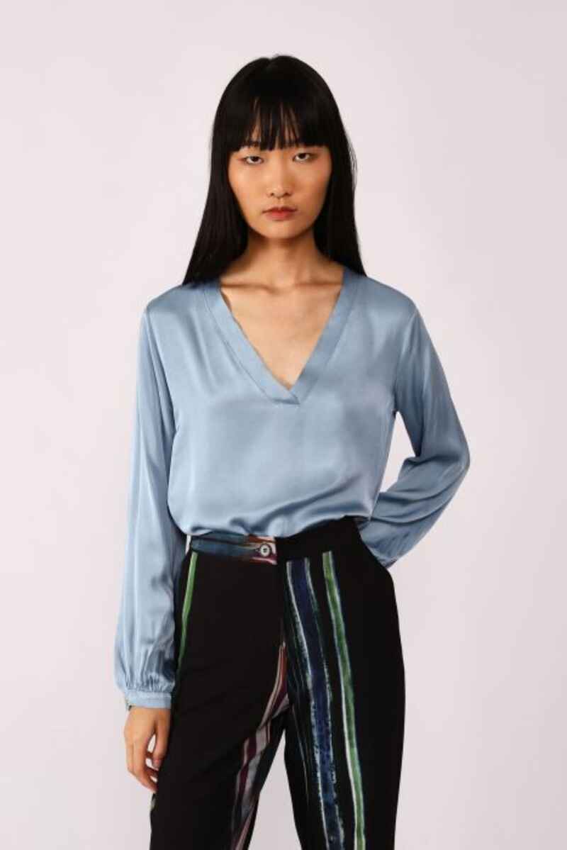 DIXIE Sky Dreams Blouse Blue