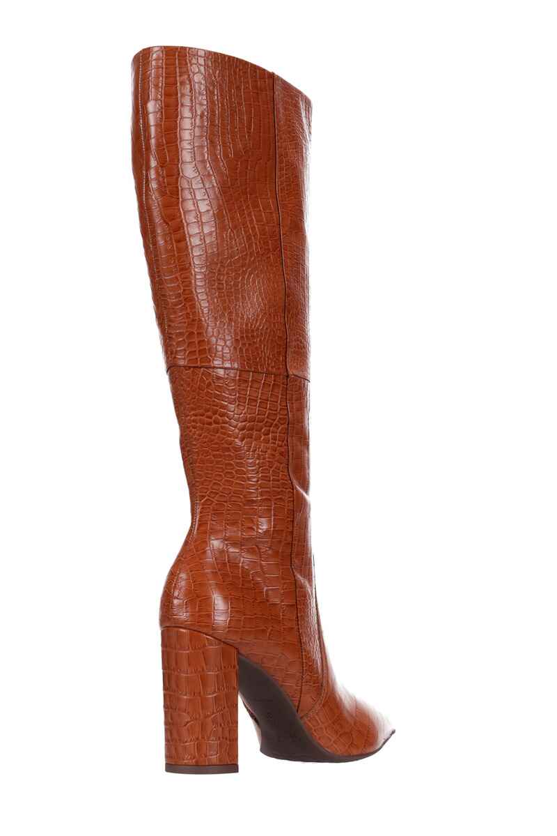 Tan on sale croc boots