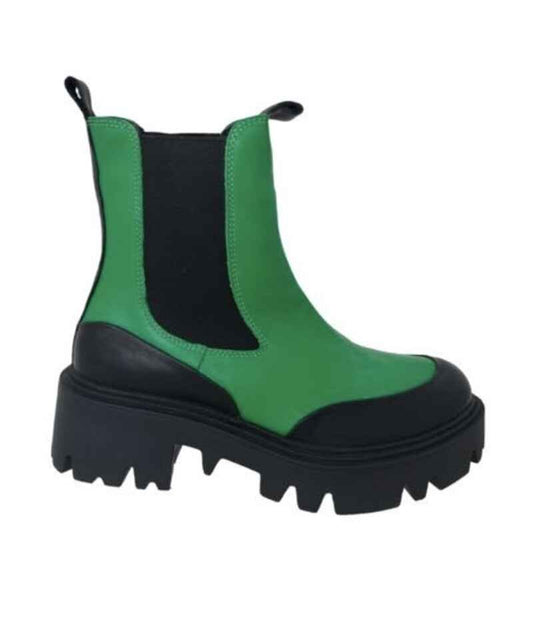 MAGO Ruby Boots Blk/Green