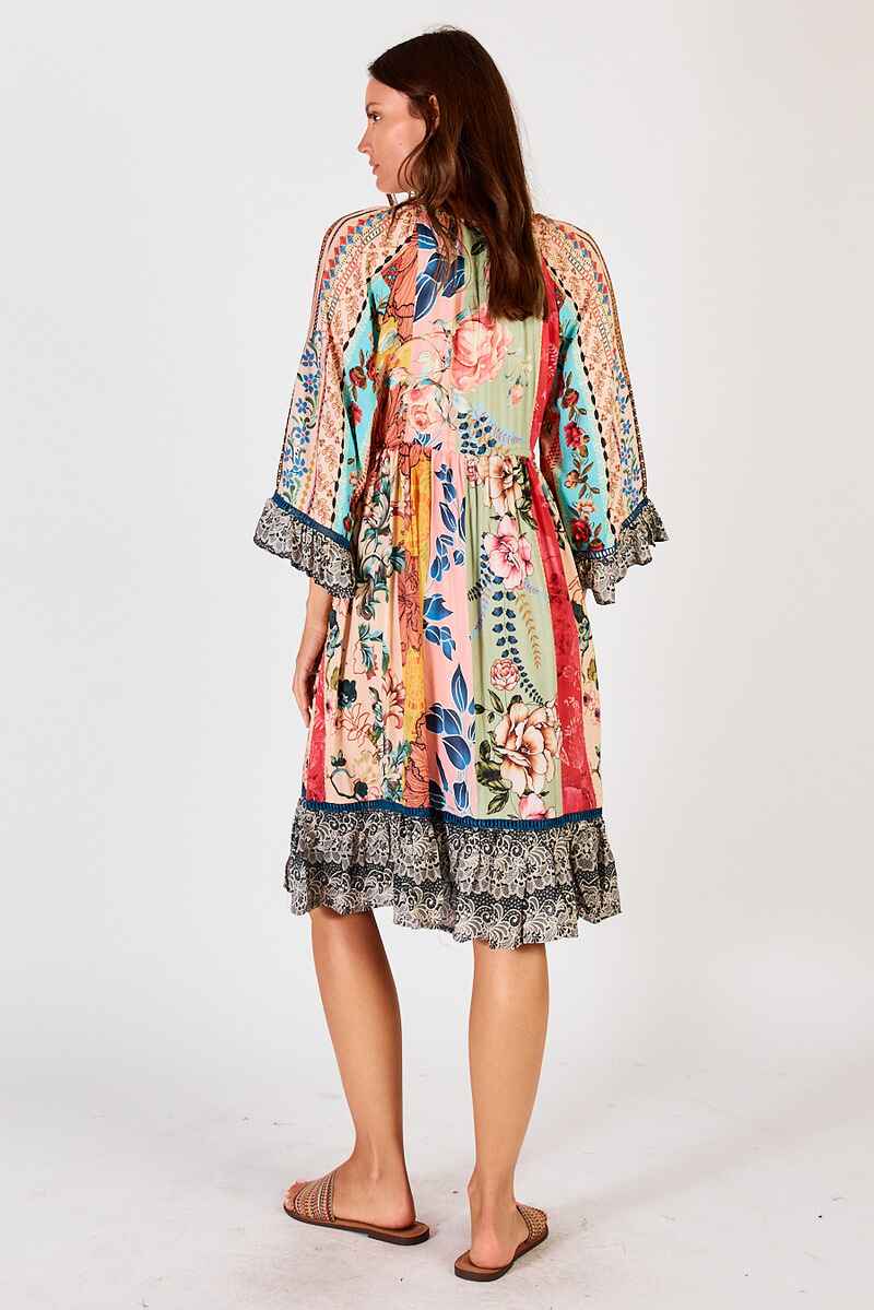 LULA SOUL Capri Tie Dress Multi