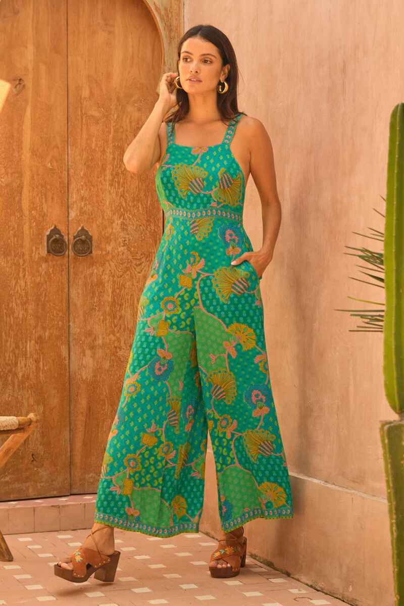 NINE LIVES Jones Jumpsuit Dress Meadow