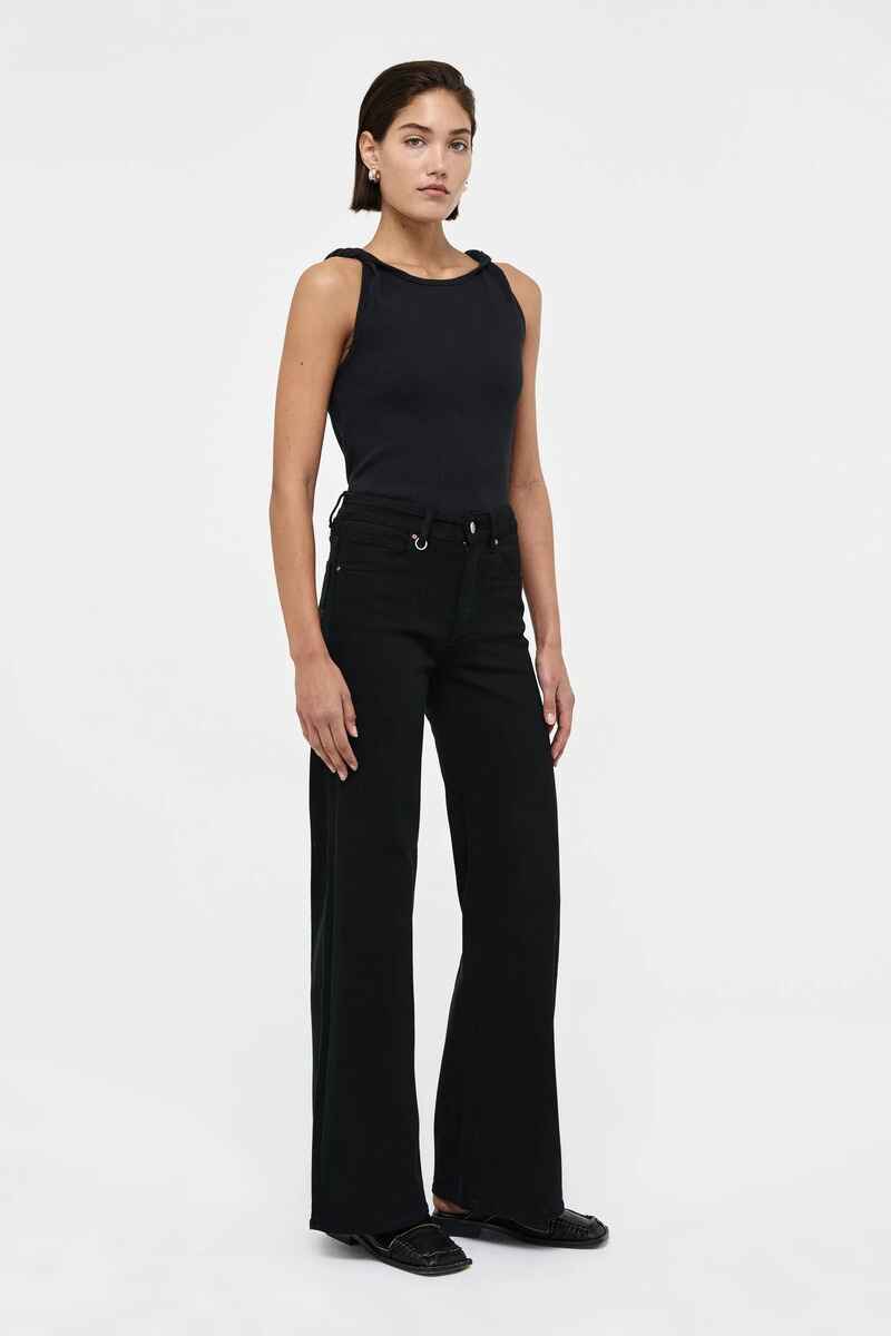 NEUW Jonsey Twist Top Black