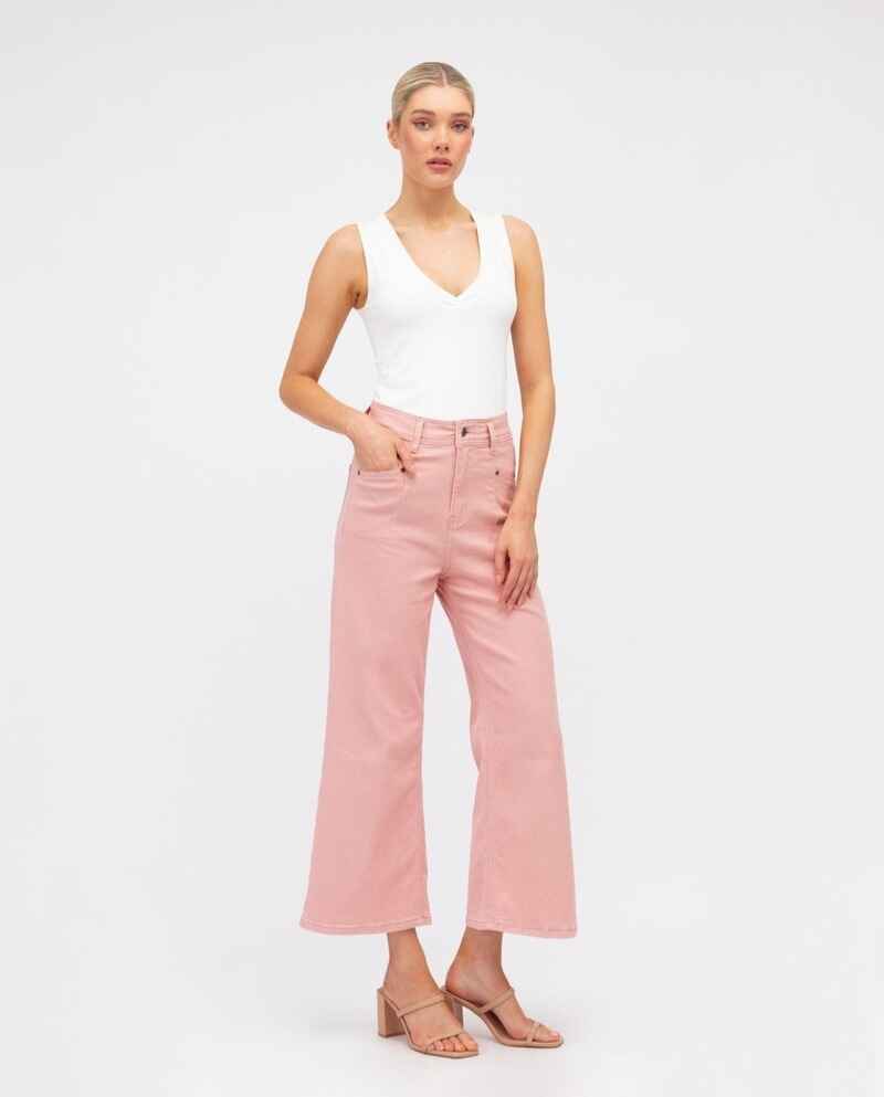 PAPER HEART Cropped WL Pants Rosewater