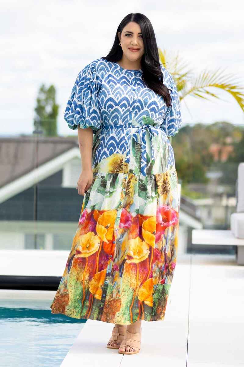 AUGUSTINE Pansy Maxi Dress