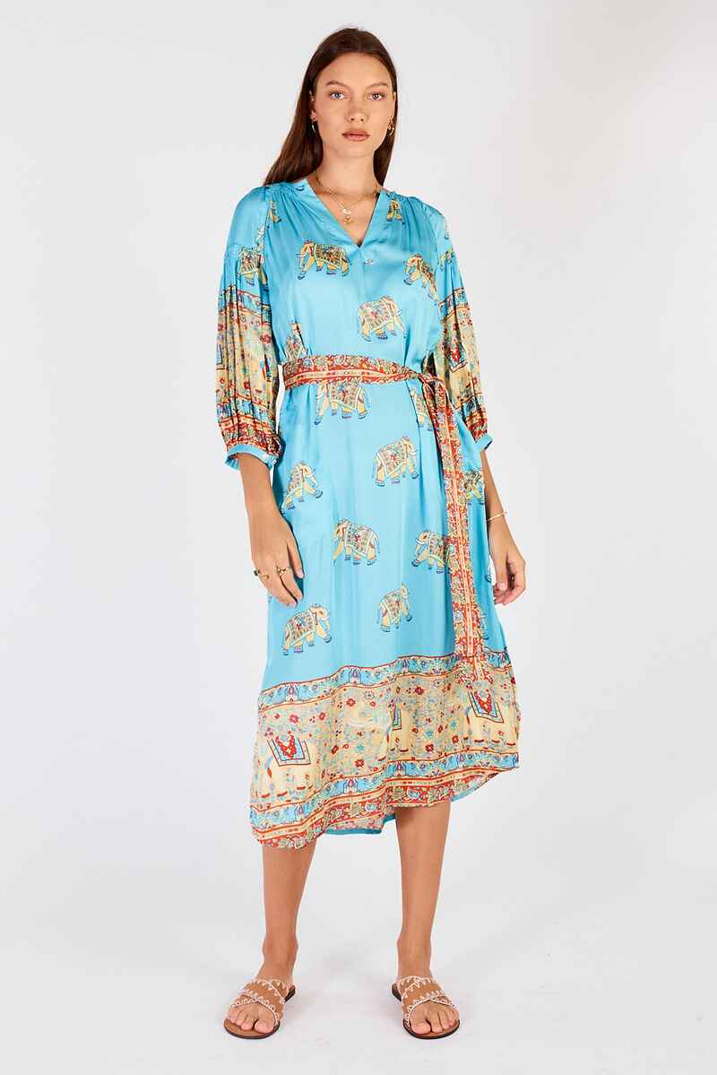 RUBYYAYA Gaja Maxi Blue