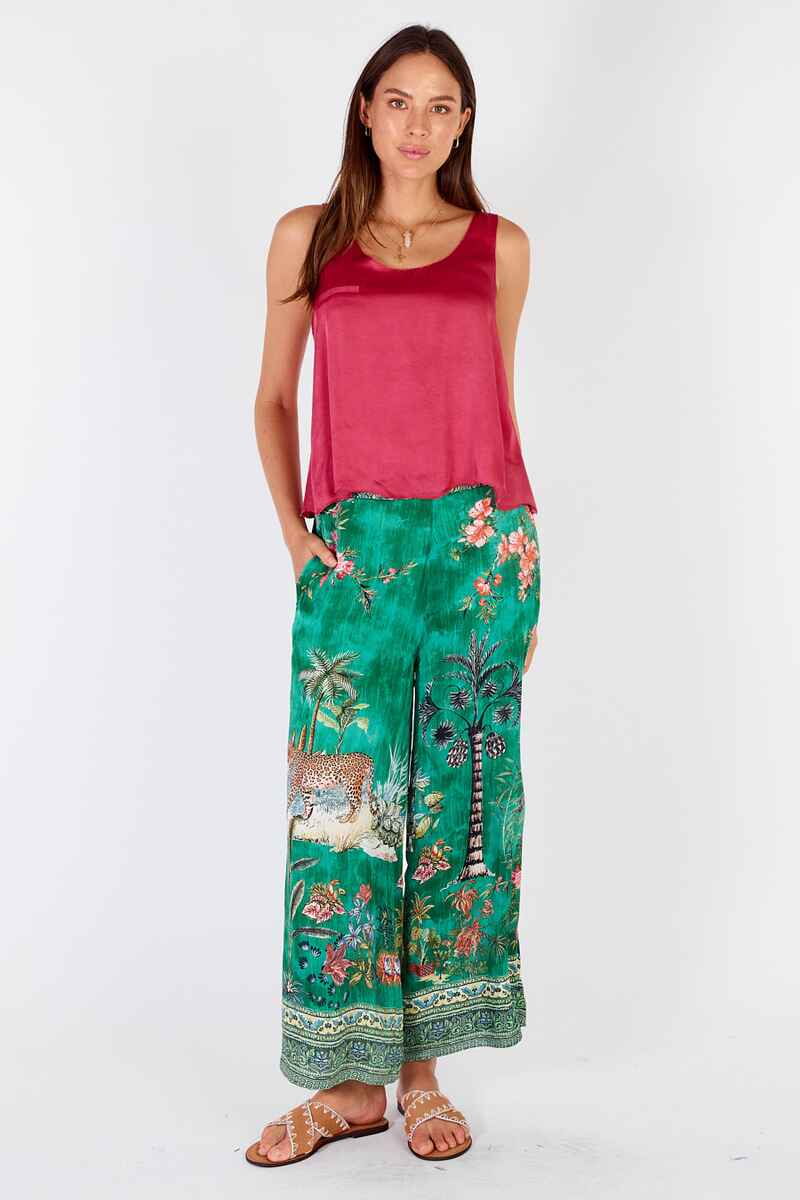 RUBYYAYA Le Tigre Pants Green