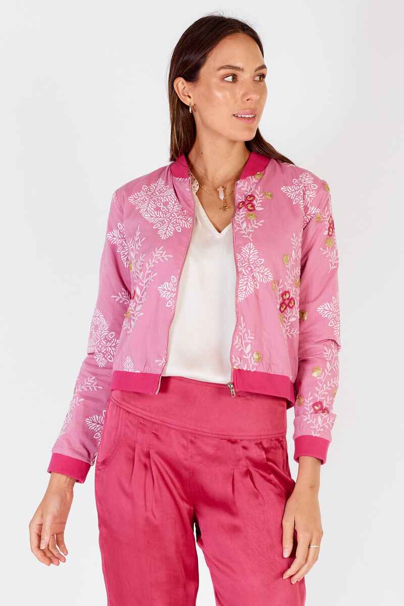 RUBYYAYA Primavera Jacket Pink