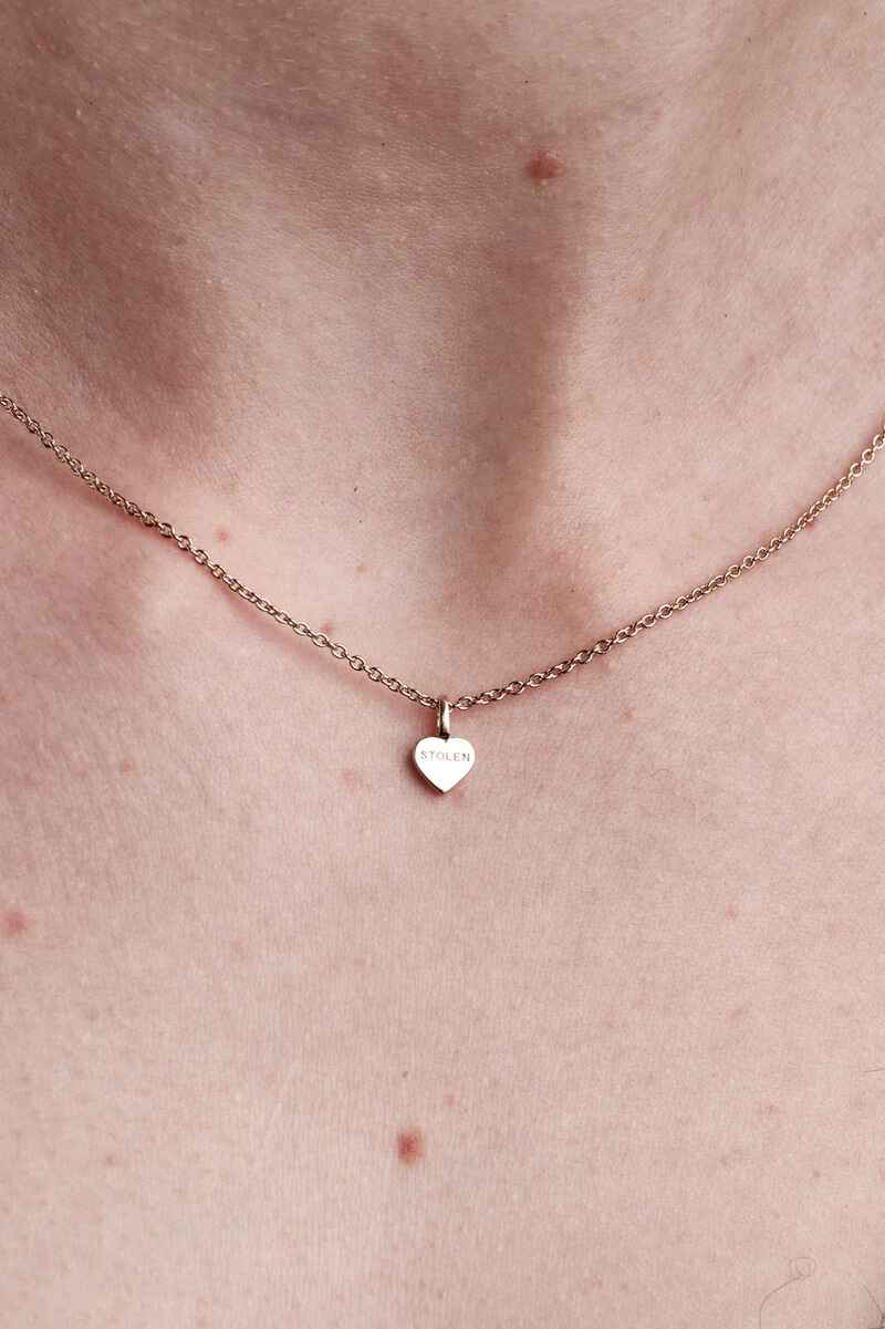 SGC Stolen Heart Necklace Gold