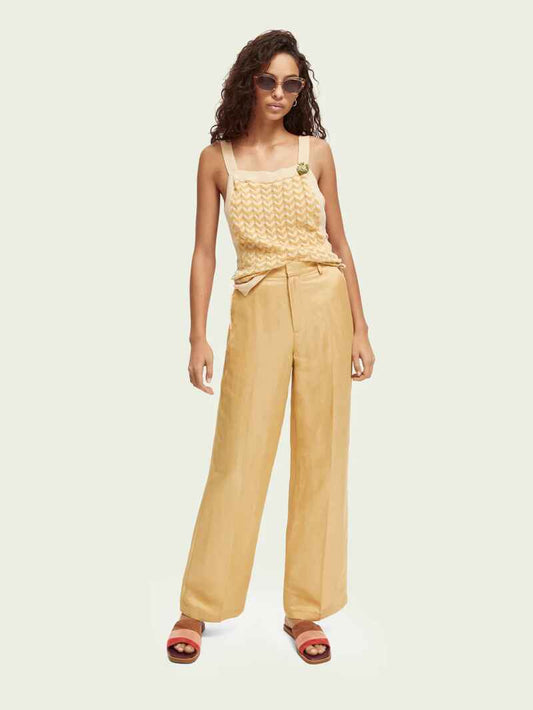 S&SODA Edie WL Linen Pants Mustard