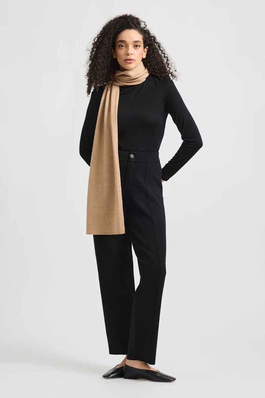 TOORALLIE Fine Wool Scarf Cashew