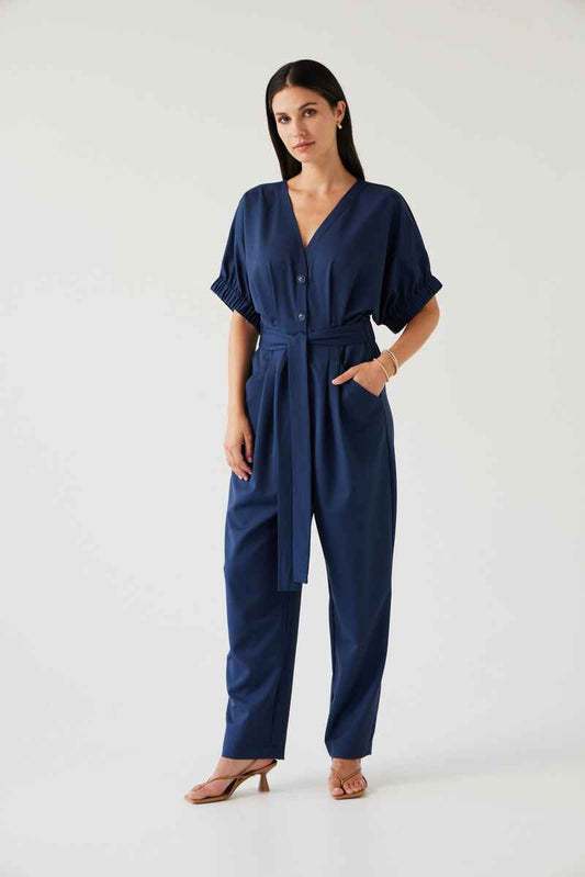 TUESDAY Ace Jumpsuit Indigo