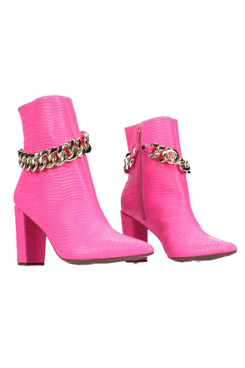 HEY MON Jade Boot Fluro Pink